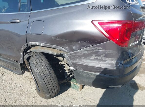 5FNYF6H58JB038969 2018 HONDA PILOT Gray Դիմացի տեսք