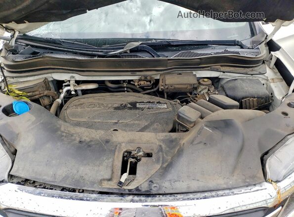 5FNYF6H58JB045310 2018 HONDA PILOT Белый Вид подкапотного пространства