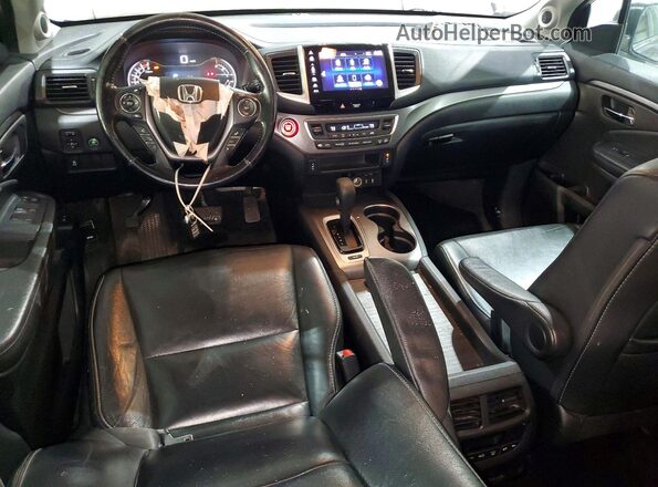 5FNYF6H58JB053326 2018 HONDA PILOT Gray Widok deski rozdzielczej