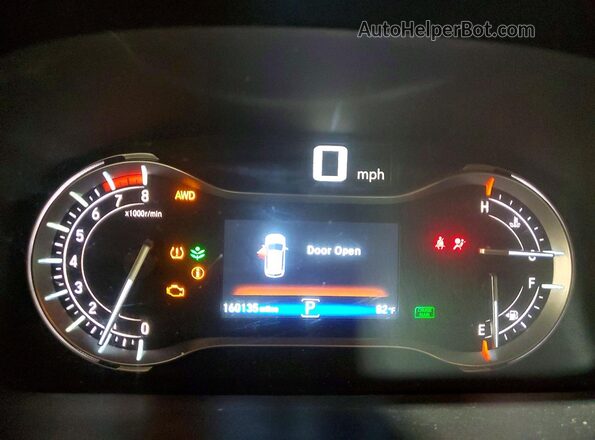 5FNYF6H58JB053326 2018 HONDA PILOT Gray Widok zestawu wskaźników