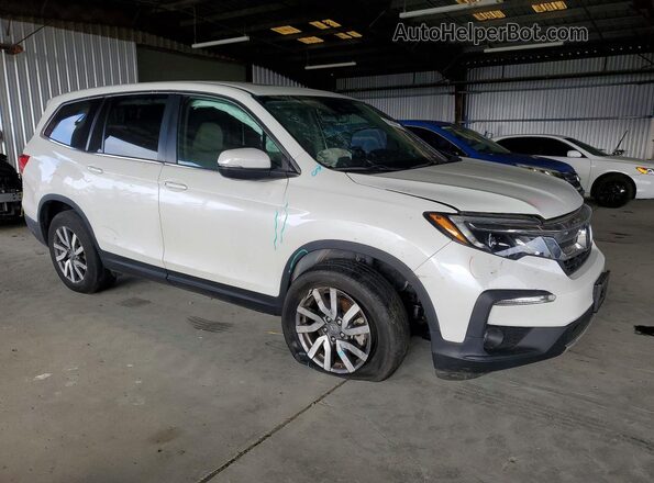 5FNYF6H58MB076965 2021 HONDA PILOT White Przód prawy