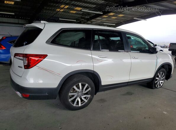 5FNYF6H58MB076965 2021 HONDA PILOT White Tył prawy