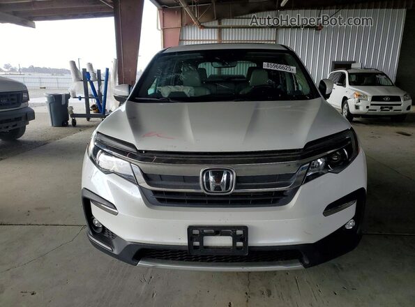 5FNYF6H58MB076965 2021 HONDA PILOT White Widok z przodu
