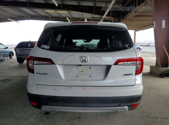 5FNYF6H58MB076965 2021 HONDA PILOT White Widok z tyłu