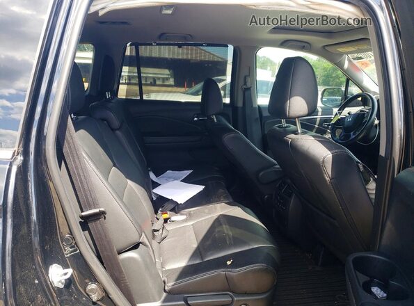 5FNYF6H58MB102822 2021 HONDA PILOT Black Vista interior trasera