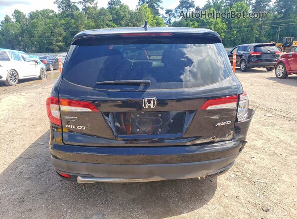 5FNYF6H58MB102822 2021 HONDA PILOT Black Vista trasera
