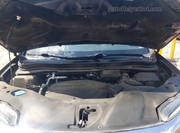 5FNYF6H58MB102822 2021 HONDA PILOT Black Vista del compartimento del motor