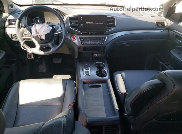 5FNYF6H58NB006478 2022 HONDA PILOT Gray Вид панелі приладів