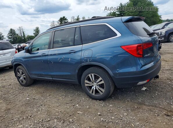 5FNYF6H59HB032155 2017 HONDA PILOT Blue Trasero izquierdo