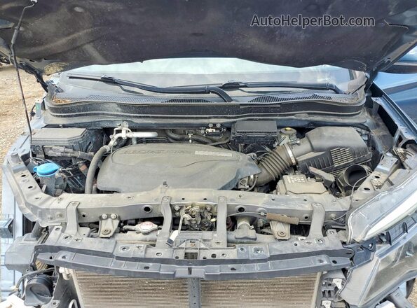 5FNYF6H59HB032155 2017 HONDA PILOT Blue Vista del compartimento del motor