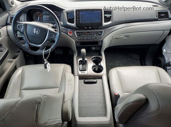 5FNYF6H59HB032155 2017 HONDA PILOT Blue Vista del salpicadero