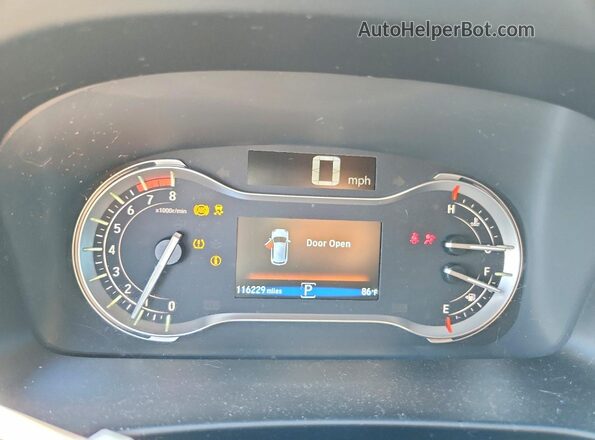 5FNYF6H59JB027687 2018 HONDA PILOT Black ხელსაწყოთა პანელის ხედი