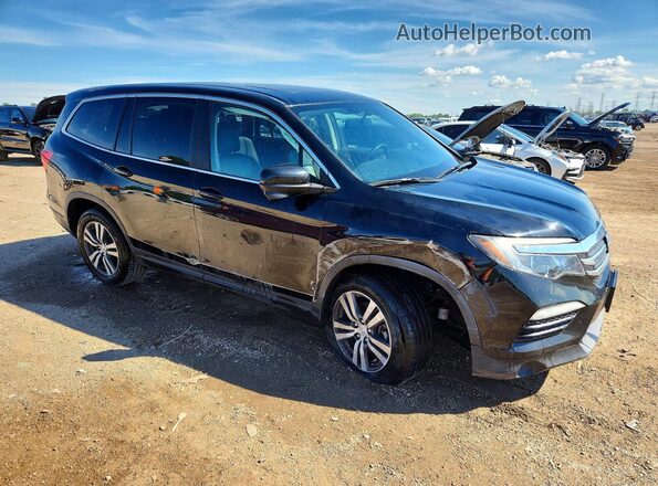 5FNYF6H59JB027687 2018 HONDA PILOT Black წინა მარჯვენა