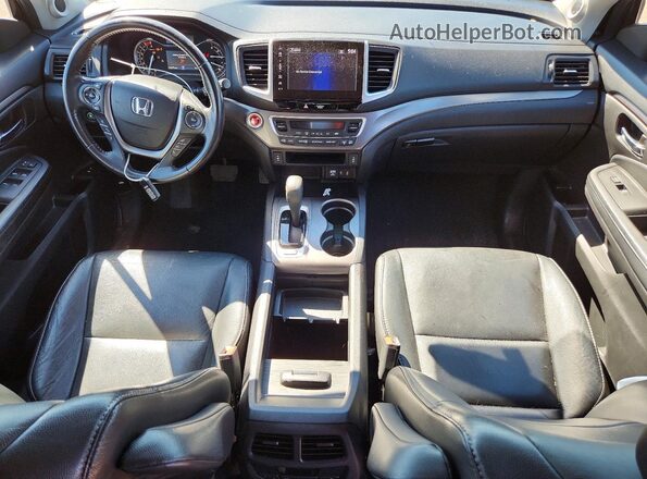5FNYF6H59JB027687 2018 HONDA PILOT Black წინა პანელის ხედი