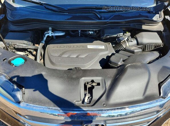 5FNYF6H59JB027687 2018 HONDA PILOT Black უკანა სალონის ხედი