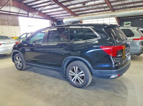 5FNYF6H59JB057935 2018 HONDA PILOT Black Tył lewy