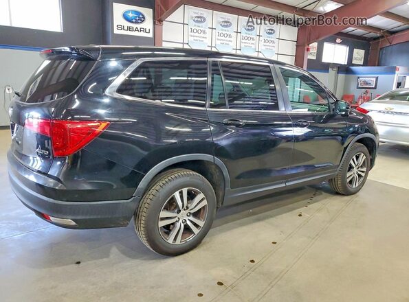 5FNYF6H59JB057935 2018 HONDA PILOT Black Tył prawy