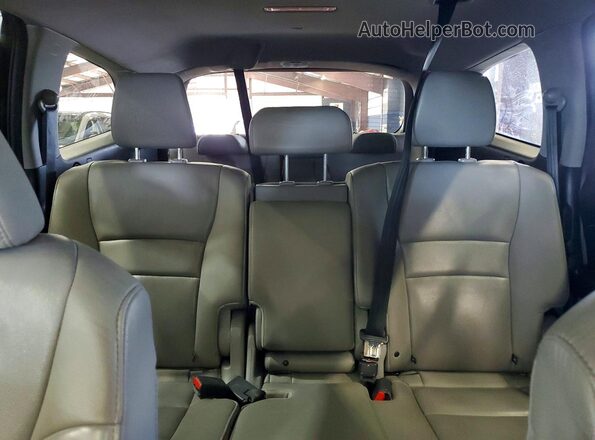 5FNYF6H59JB057935 2018 HONDA PILOT Black Widok tylnych siedzeń