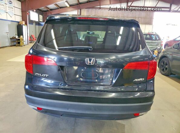 5FNYF6H59JB057935 2018 HONDA PILOT Black Widok z tyłu