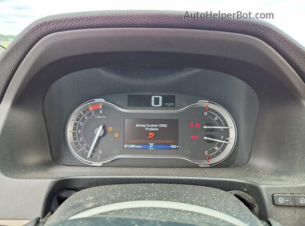 5FNYF6H59JB072984 2018 HONDA PILOT White Սարքավորումների վահանակի տեսք