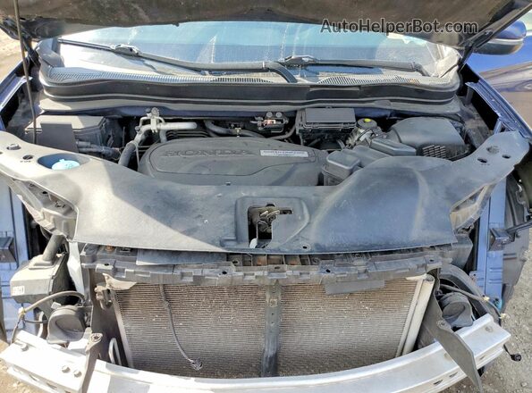 5FNYF6H59KB012429 2019 HONDA PILOT Blue Вид задньої частини салону
