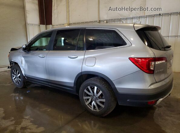 5FNYF6H59KB012768 2019 HONDA PILOT Silver Задня ліва чверть