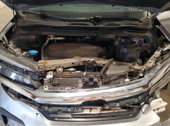5FNYF6H59KB012768 2019 HONDA PILOT Silver Вид підкапотного простору