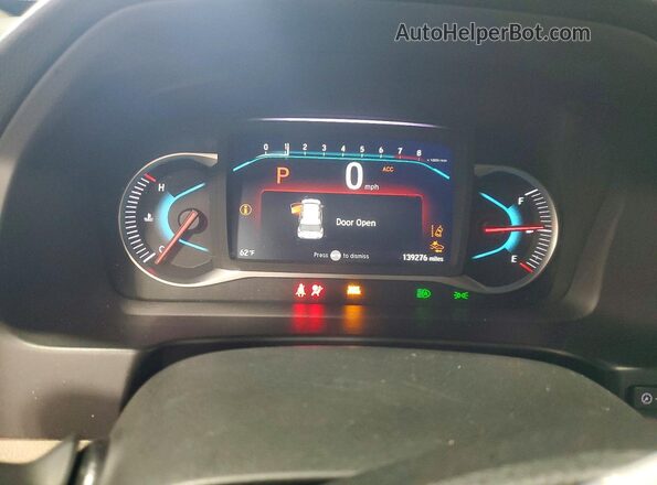 5FNYF6H59LB012965 2020 HONDA PILOT White Vista del cuadro de instrumentos