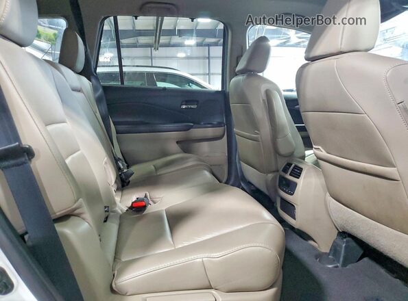 5FNYF6H59LB012965 2020 HONDA PILOT White Vista interior trasera