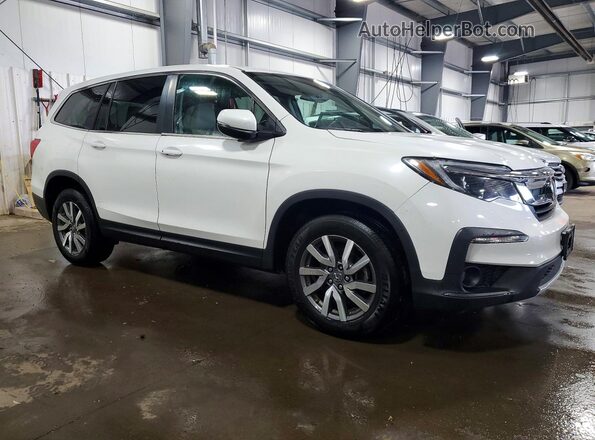 5FNYF6H59LB012965 2020 HONDA PILOT White Delantero derecho
