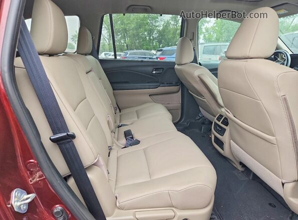 5FNYF6H59MB017374 2021 HONDA PILOT Burgundy Вид задньої частини салону