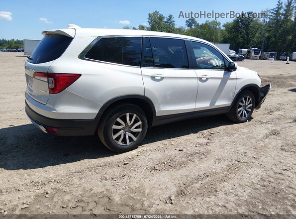 5FNYF6H59NB017201 2022 HONDA PILOT White Trasero derecho