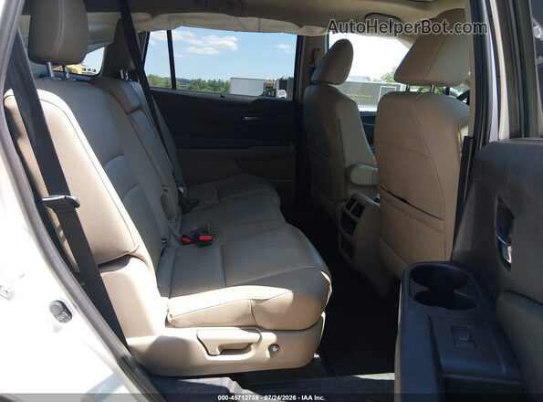 5FNYF6H59NB017201 2022 HONDA PILOT White Vista de la etiqueta del VIN