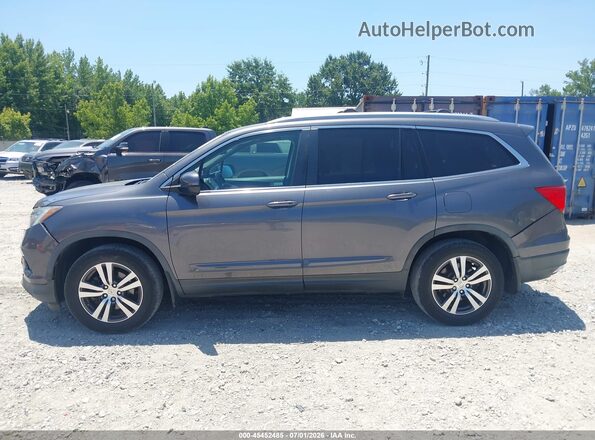 5FNYF6H5XHB095314 2017 HONDA PILOT Gray Вид задньої частини салону