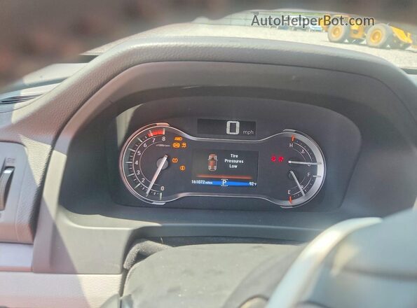 5FNYF6H5XJB014415 2018 HONDA PILOT Silver ხელსაწყოთა პანელის ხედი