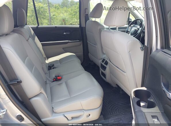 5FNYF6H5XKB035945 2019 HONDA PILOT Silver Vista de la etiqueta del VIN