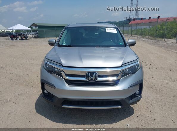 5FNYF6H5XKB035945 2019 HONDA PILOT Silver Vista del cuadro de instrumentos