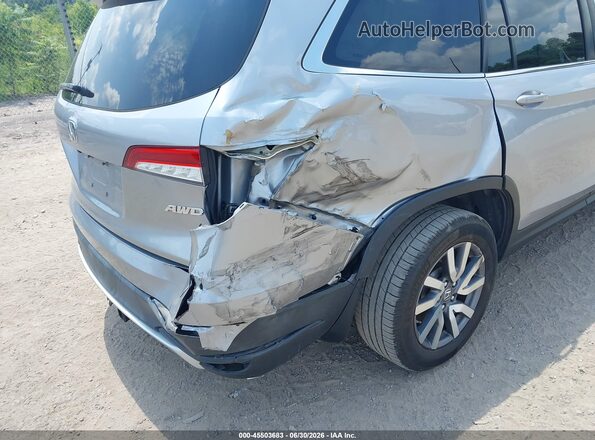 5FNYF6H5XKB035945 2019 HONDA PILOT Silver Vista frontal