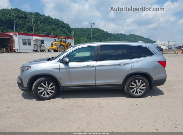 5FNYF6H5XKB035945 2019 HONDA PILOT Silver Vista interior de 360 grados