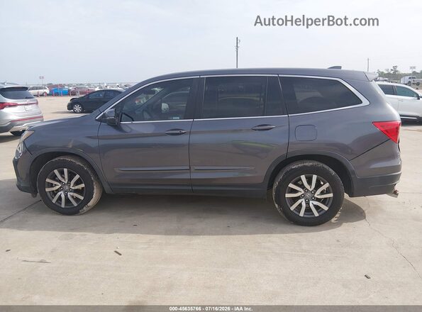5FNYF6H5XKB070999 2019 HONDA PILOT Gray Widok wnętrza 360 stopni