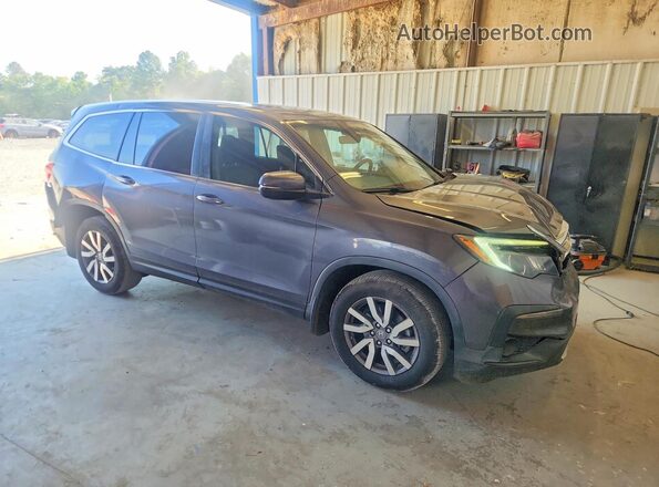 5FNYF6H5XKB073174 2019 HONDA PILOT Gray Przód prawy