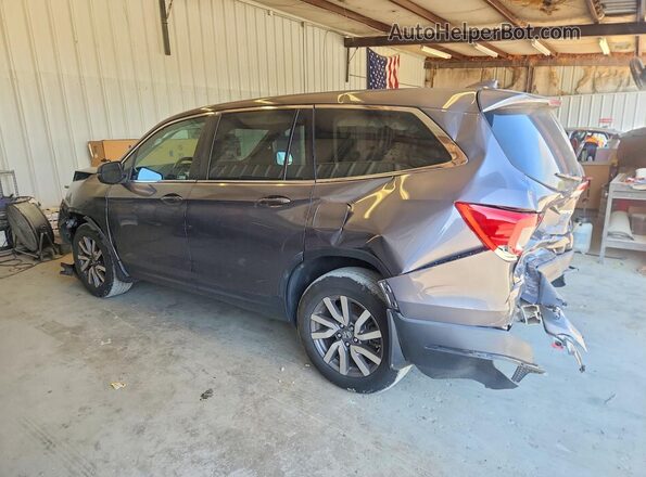 5FNYF6H5XKB073174 2019 HONDA PILOT Gray Tył lewy