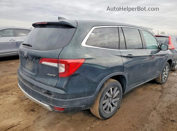 5FNYF6H5XLB019200 2020 HONDA PILOT Зеленый Задняя правая четверть