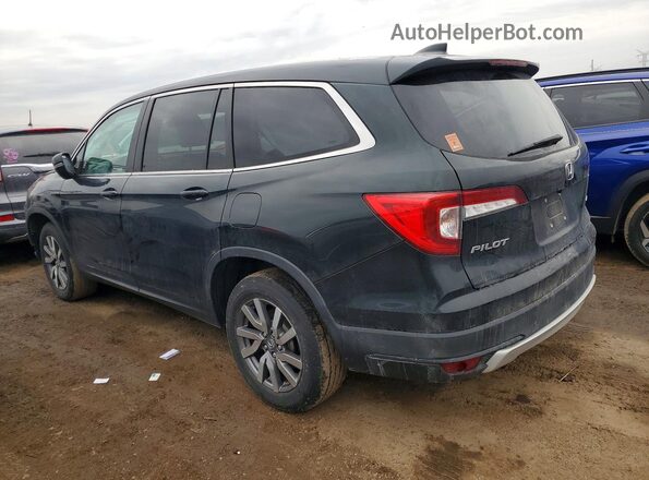 5FNYF6H5XLB019200 2020 HONDA PILOT Зеленый Задняя левая четверть