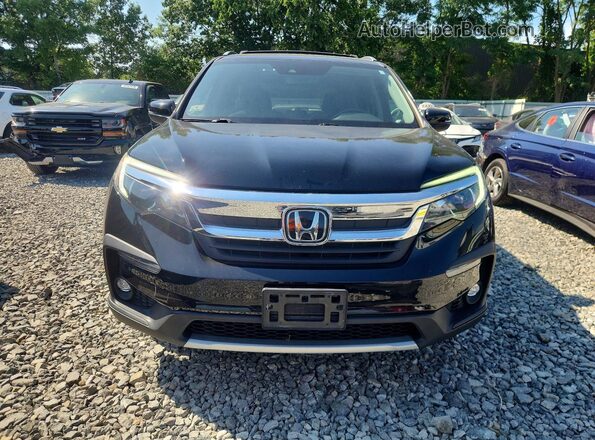 5FNYF6H5XLB029046 2020 HONDA PILOT Black წინა ხედი