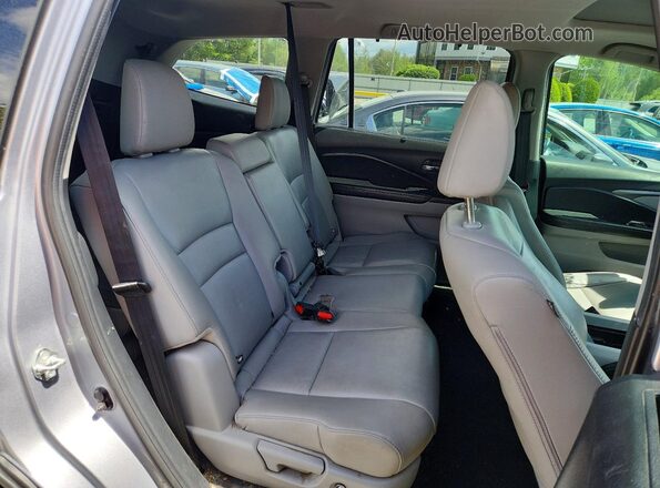 5FNYF6H5XLB042539 2020 HONDA PILOT Silver უკანა სალონის ხედი