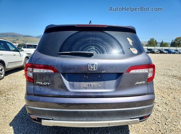 5FNYF6H5XMB073789 2021 HONDA PILOT Charcoal Vista trasera
