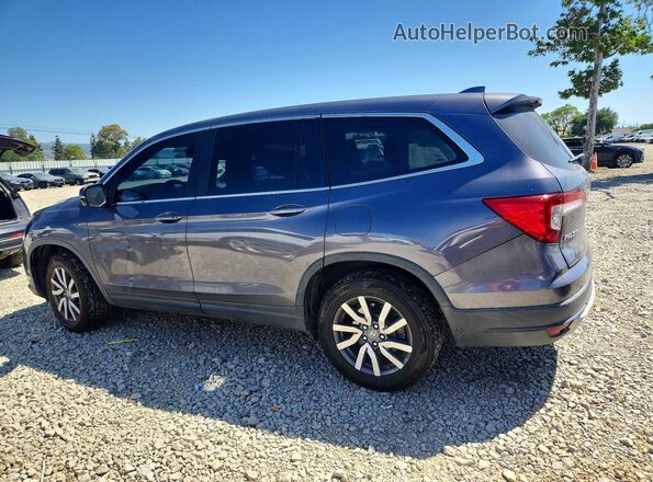 5FNYF6H5XMB073789 2021 HONDA PILOT Charcoal Trasero izquierdo