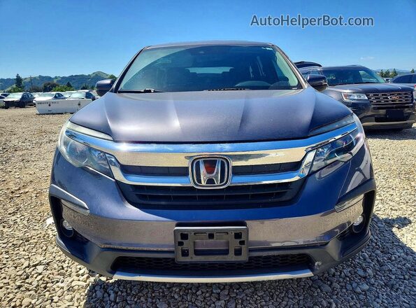 5FNYF6H5XMB073789 2021 HONDA PILOT Charcoal Vista frontal