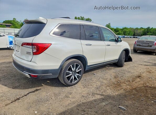 5FNYF6H60KB010593 2019 HONDA PILOT Белый Задняя правая четверть
